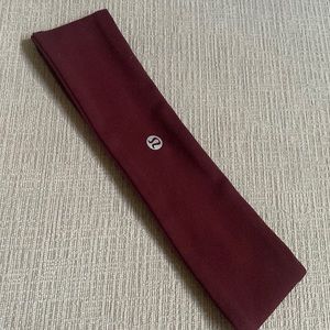 Lululemon - headband - wine / burgundy